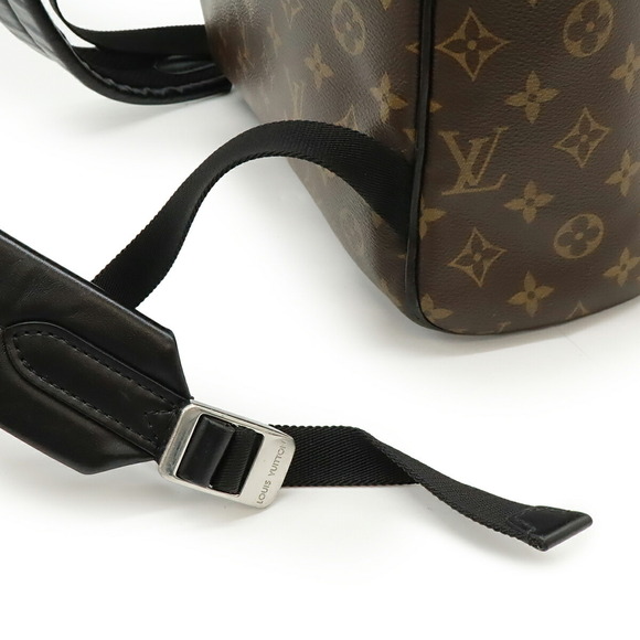 LOUIS VUITTON Authentic Black Monogram Backpack main image 5
